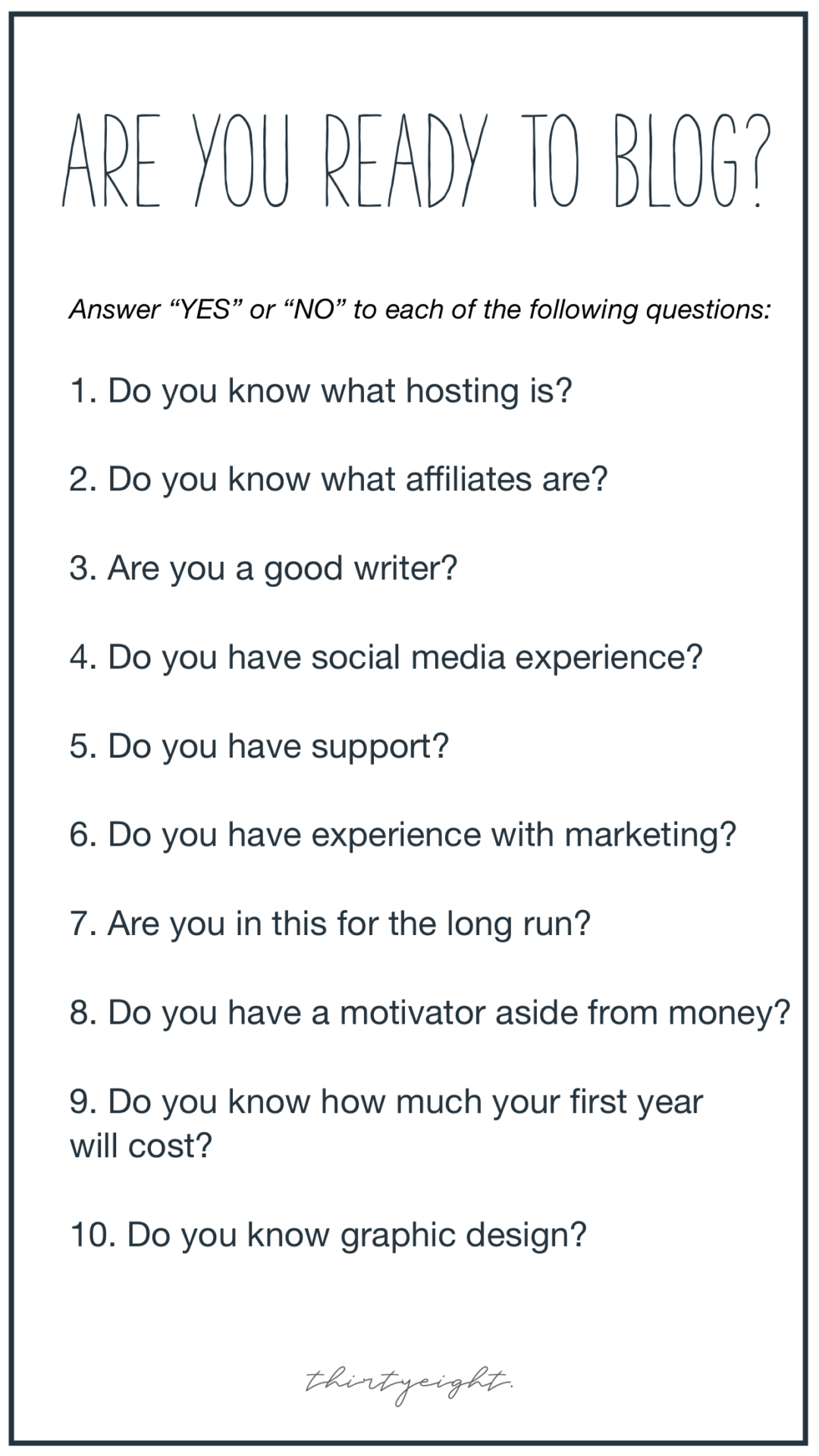 How to Run a Successful Blog Without Experience! - ThirtyEight Investing