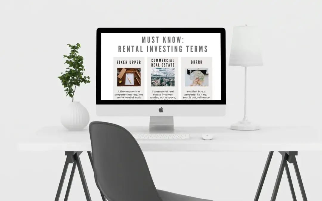 15 Beginner Rental Investing Terms (with Printable!)